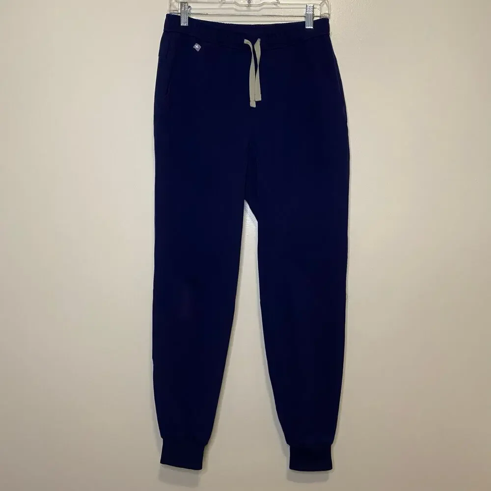 FIGS Tansen Jogger Scrub Pants XS Men's Navy Blue Medical Healthcare Workwear